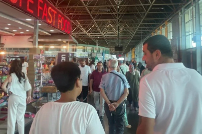 Bursa terminalinde hafta sonu yoğunluğu başladı!