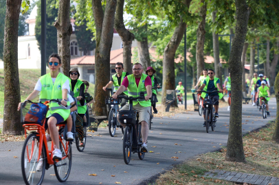 Sakarya'da sportif Pazar buluşması... Pedallar dostluğa döndü