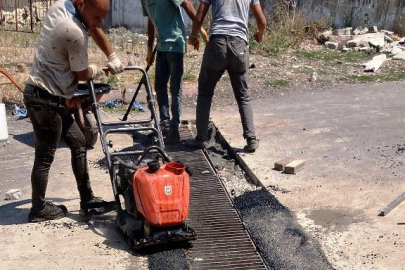 Dilovası'nda mazgallara bakım ve onarım