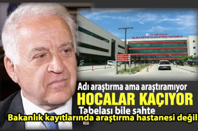 Hocalar Yalova hastanesinden kaçıyor