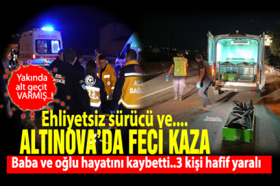 Ehliyetsiz ve 17 yaşındaki ehliyetsiz sürücü sonuç 2 ölü