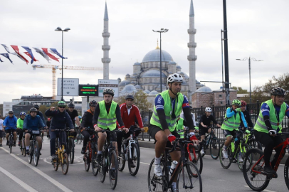 Tarihi Yarımada'da pedal çevirdiler