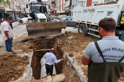 800 mm çapında yeni betonarme borular