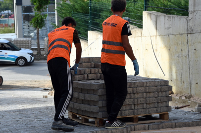 YALOVA'NIN YENİ YERLEŞiN BÖLGELERİNE PARKE YOL