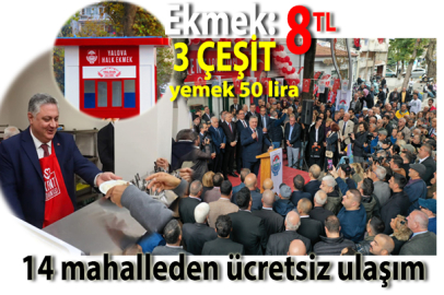 ÖĞRENCİ VE EMEKLİYE 3 ÇEŞİT YEMEĞİ 50 TL