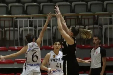 Yalova VIP, sahasında Aslan Yol Burhaniye Belediyespor'u 70-67 yendi